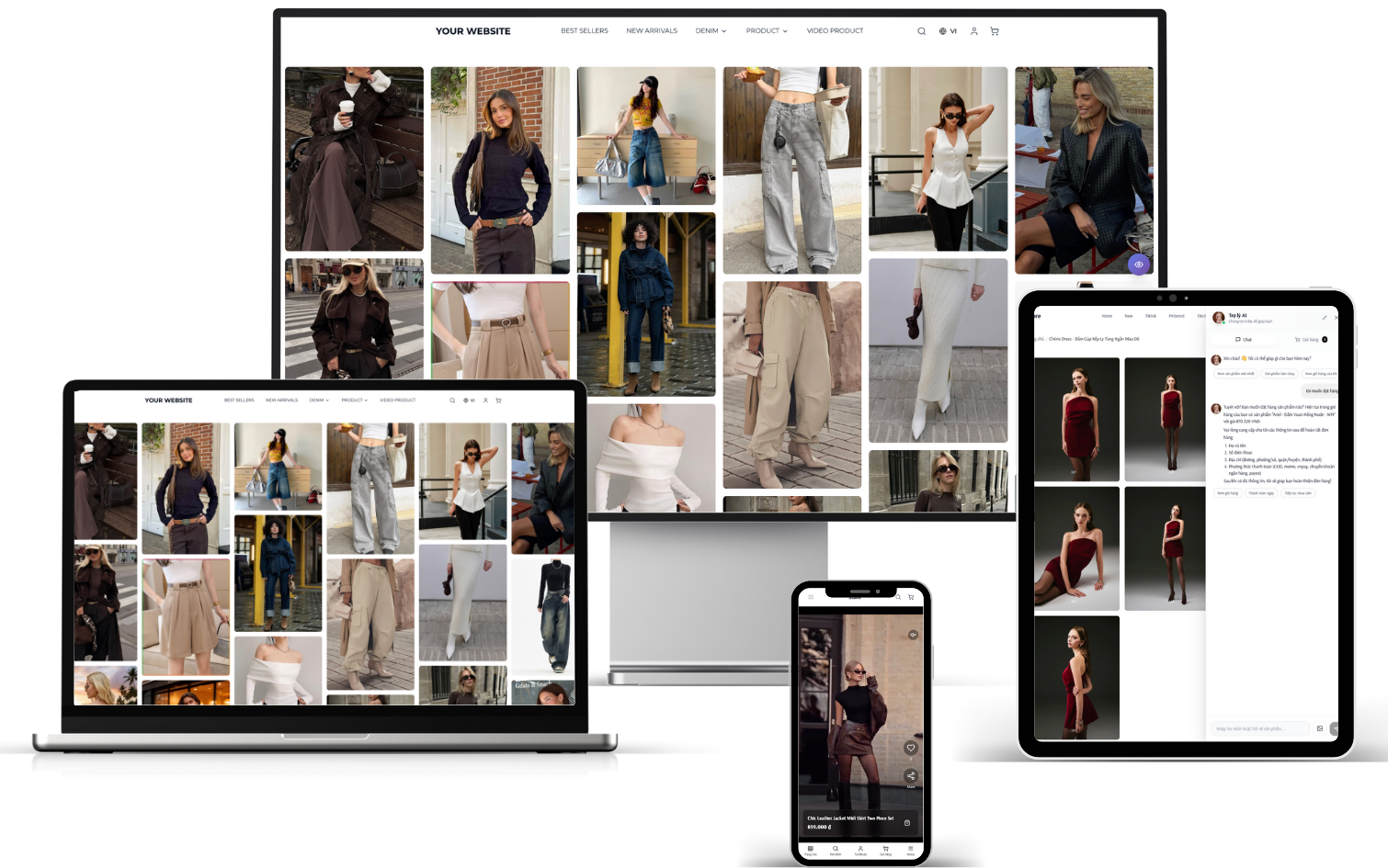 Website Bán Hàng AI